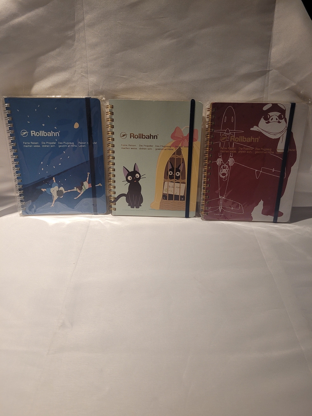 Studio Ghibli x Delfonics Rollbahn Pocket Memo Notebook Set of 3